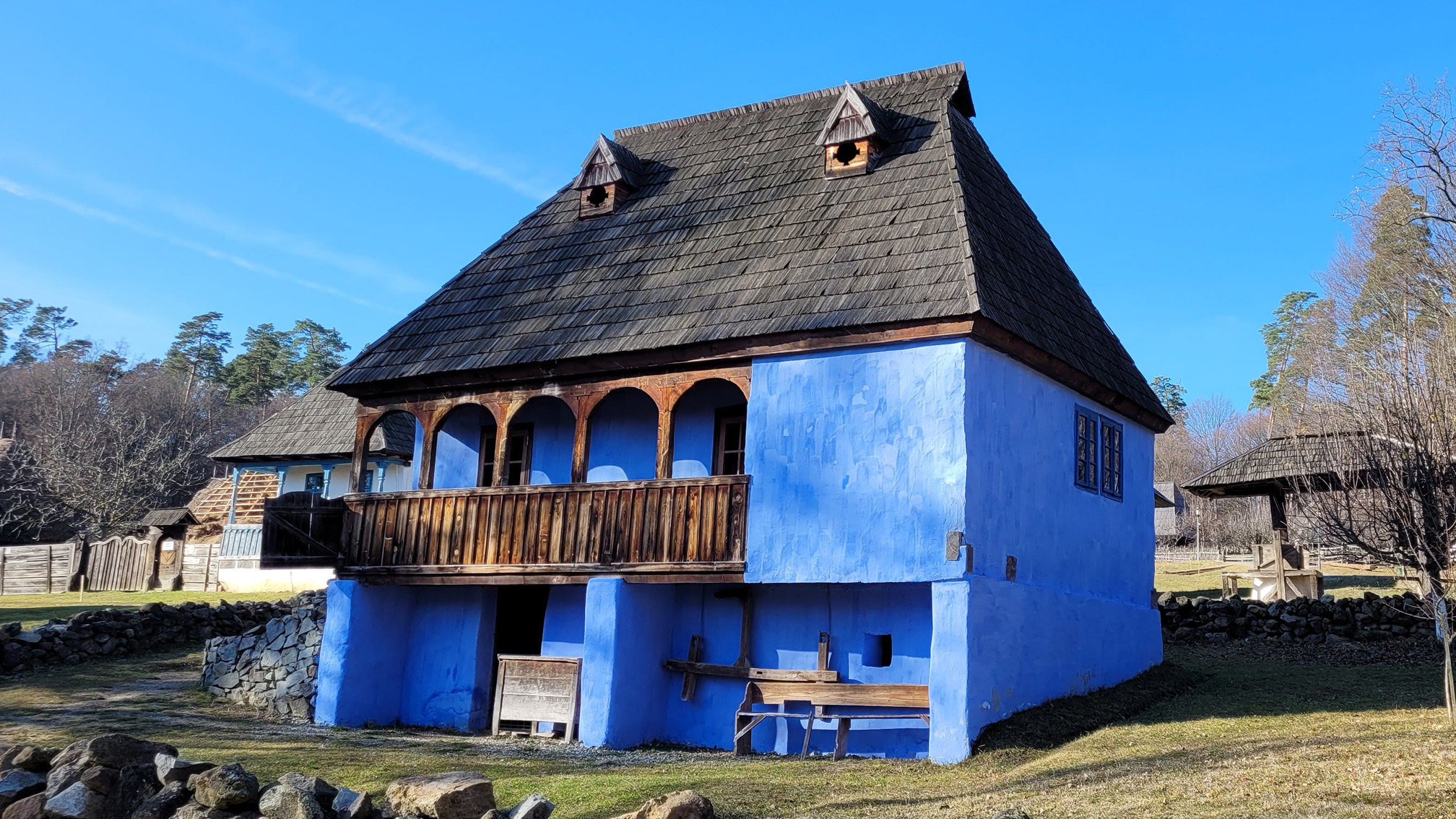 Gold miner's house from Corna, Alba county