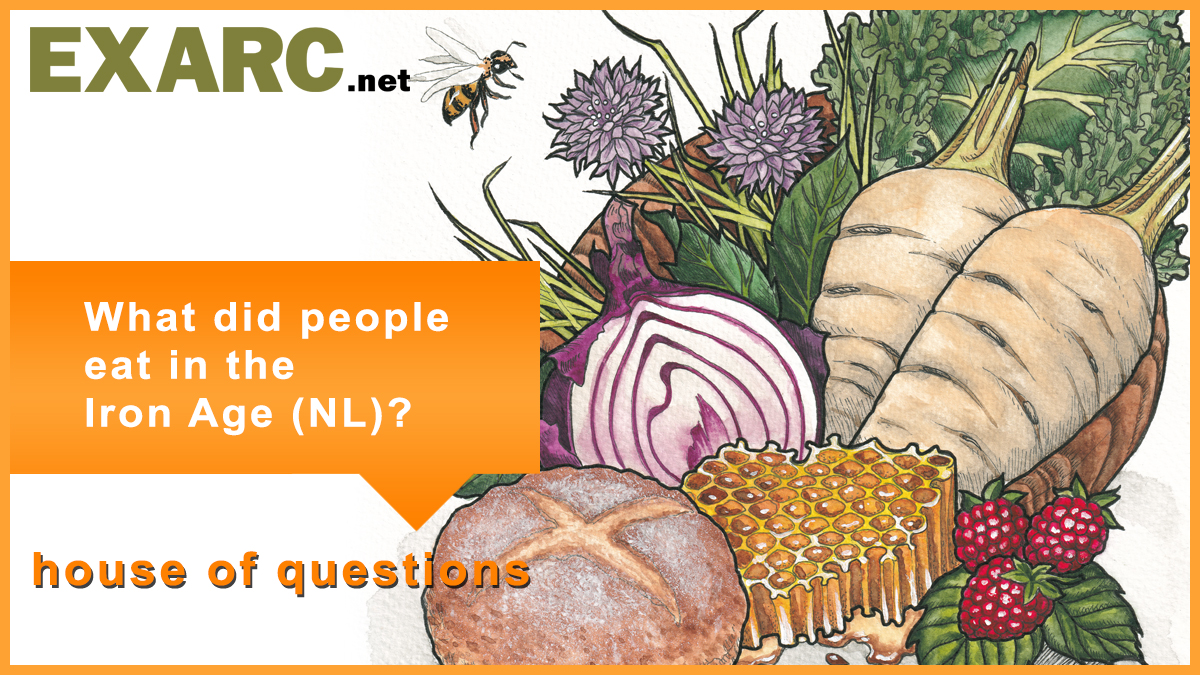 What did people eat in the Iron Age (NL)? 