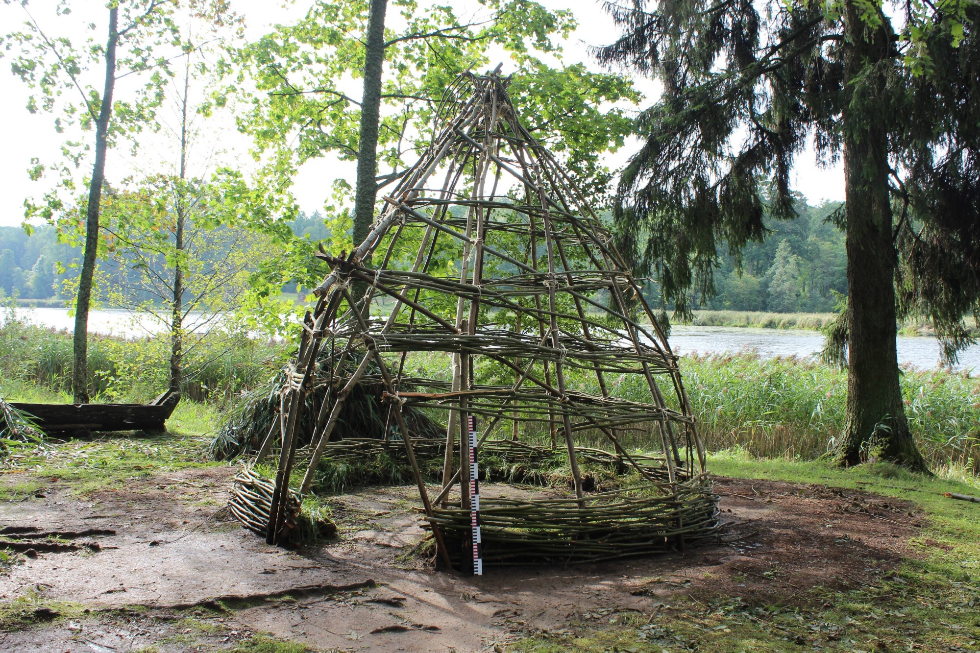 Roof structure Mesolithic Hut (2023)