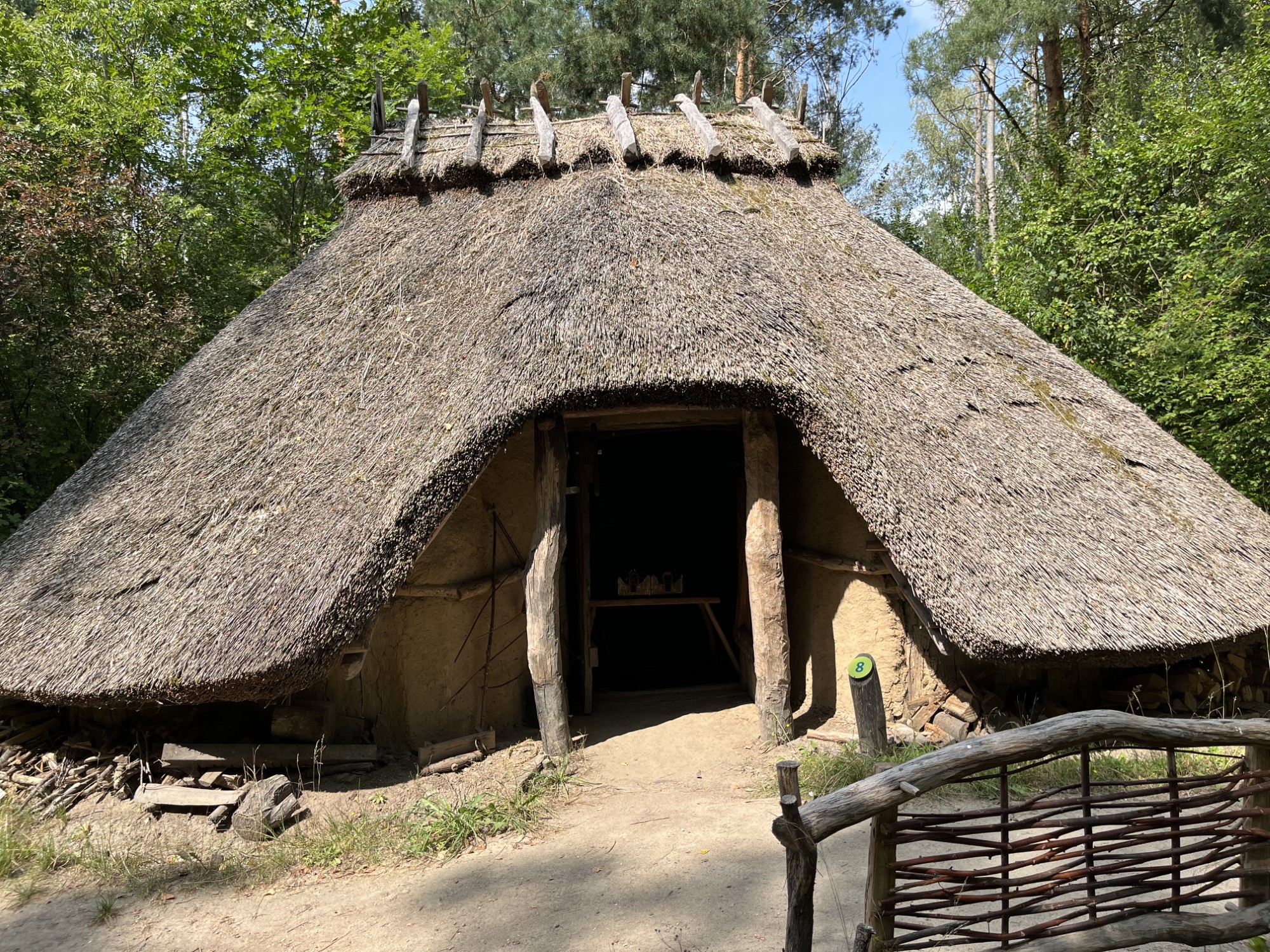 Building 8 at Museumsdorf Düppel (DE)