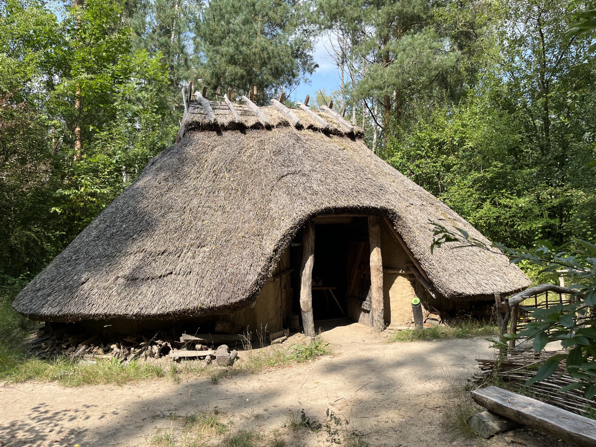 Building 8 at Museumsdorf Düppel (DE)