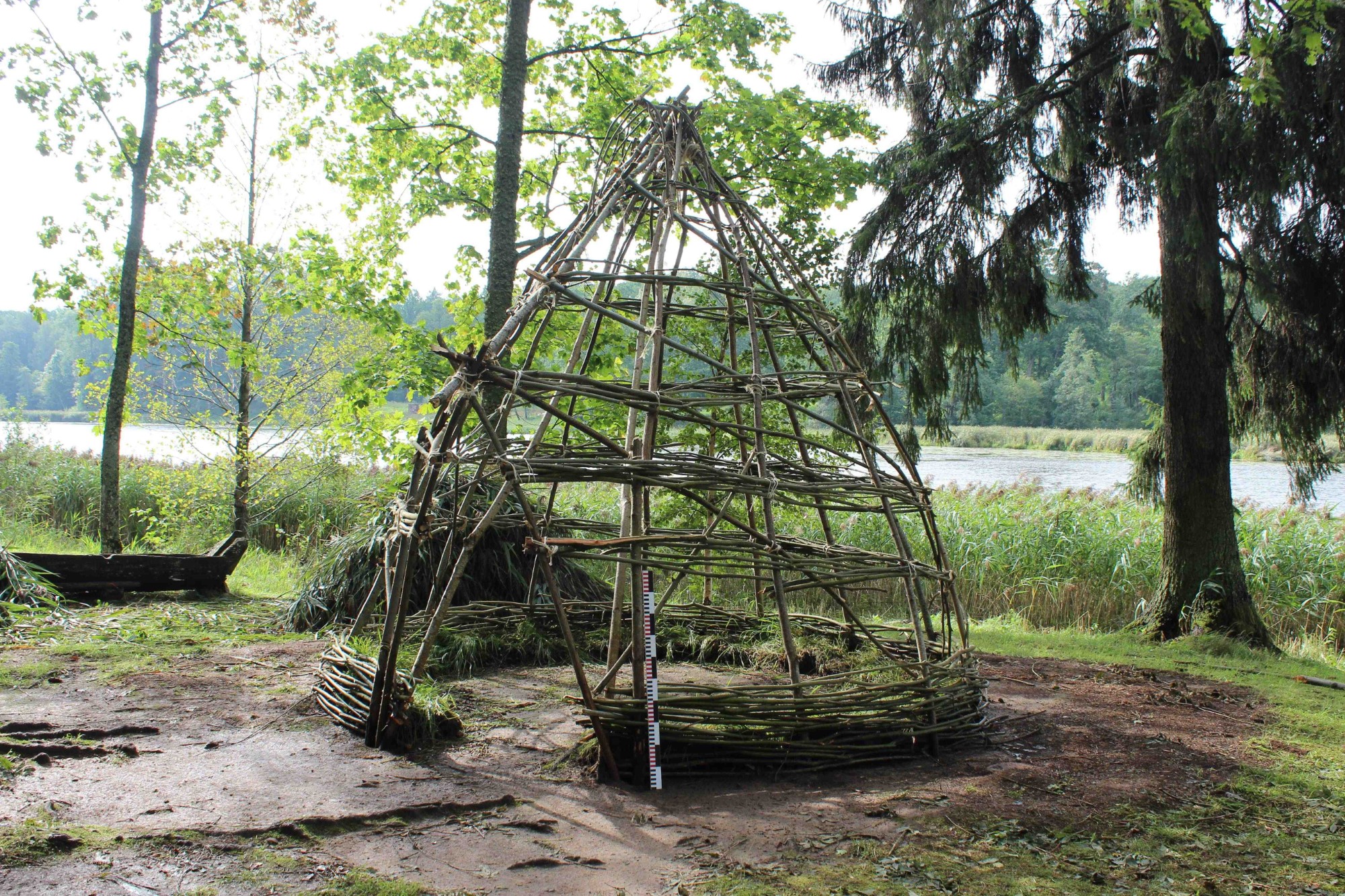 Mesolithic Hut 2024, Araisi Archaeological Park 1