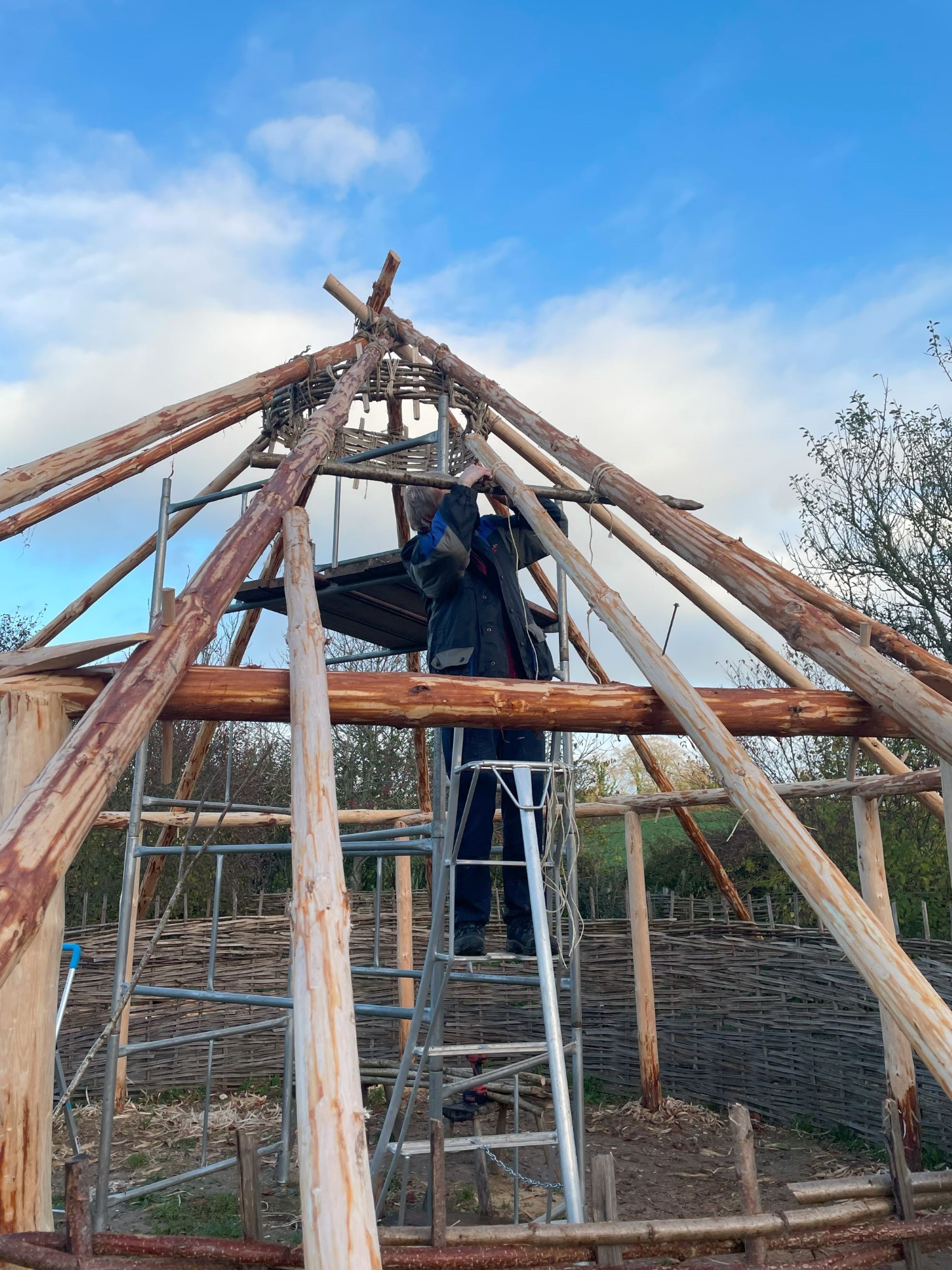 Roof Danebury Circular Structure 20