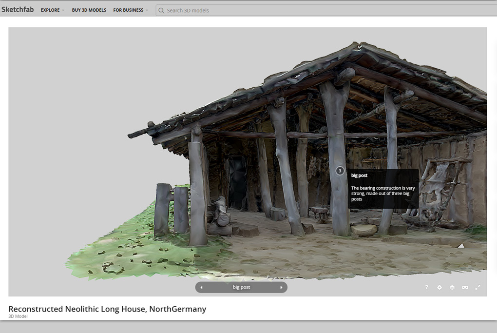 AOZA photogrammetry model on Sketchfab