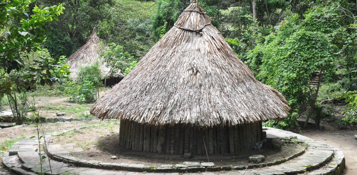 Photo: by Jorge Láscar from Australia - Pueblito Bohios - Tayrona Walk - Calabazo to Pueblito, CC BY 2.0, https://commons.wikimedia.org/w/index.php?curid=31950012