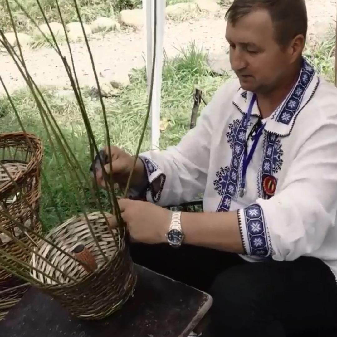 Wickers weaving at Complexul National Muzeal ASTRA (RO)